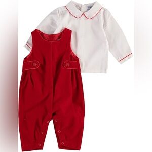 Velvet Holiday Romper